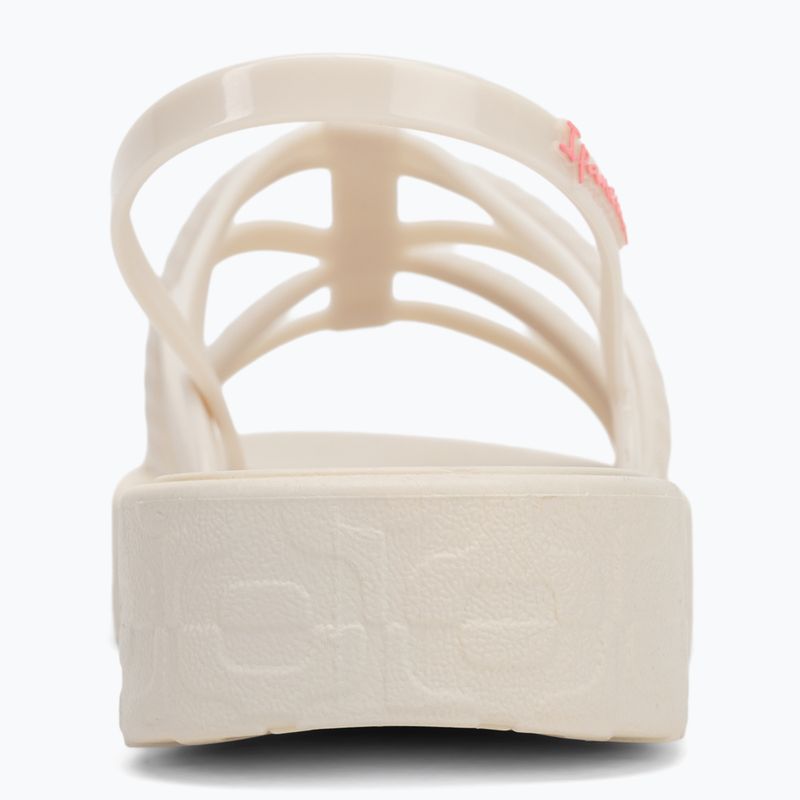 Sandały damskie Ipanema Diversa Flatform beige/beige/pink 6