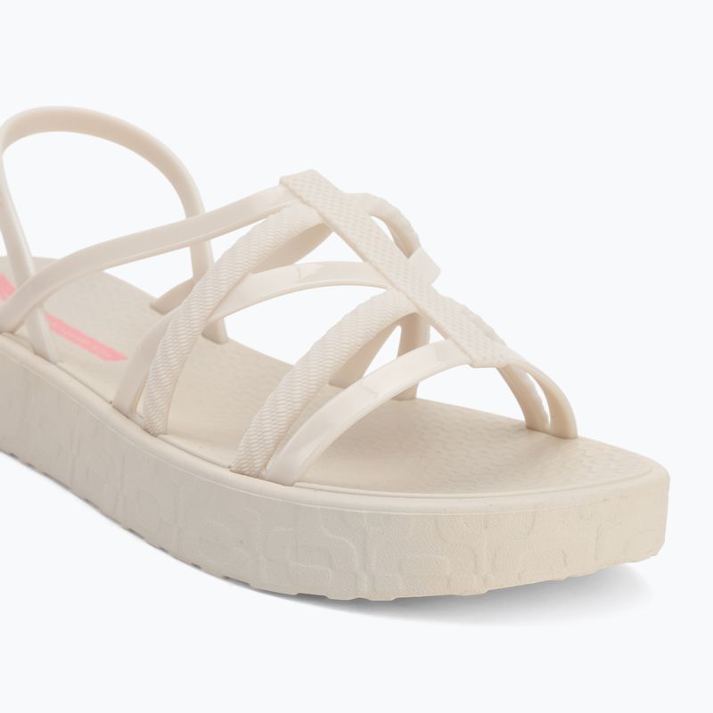 Sandały damskie Ipanema Diversa Flatform beige/beige/pink 7