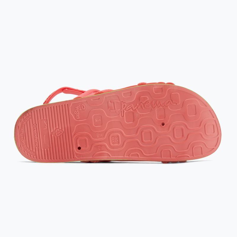 Sandały damskie Ipanema Walk red/red/orange 4