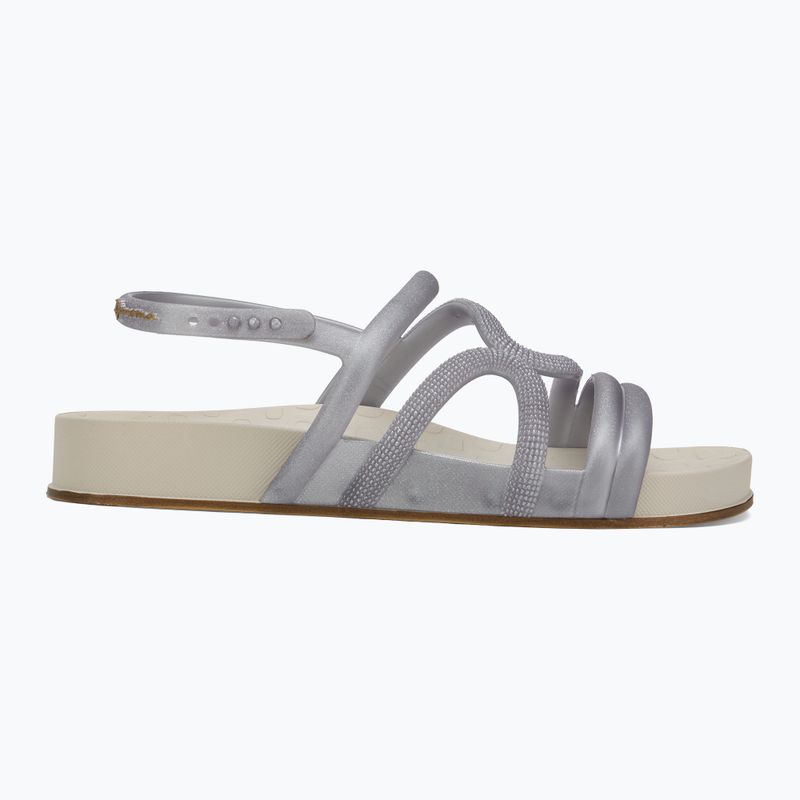 Sandały damskie Ipanema Walk beige/silver/gold 2