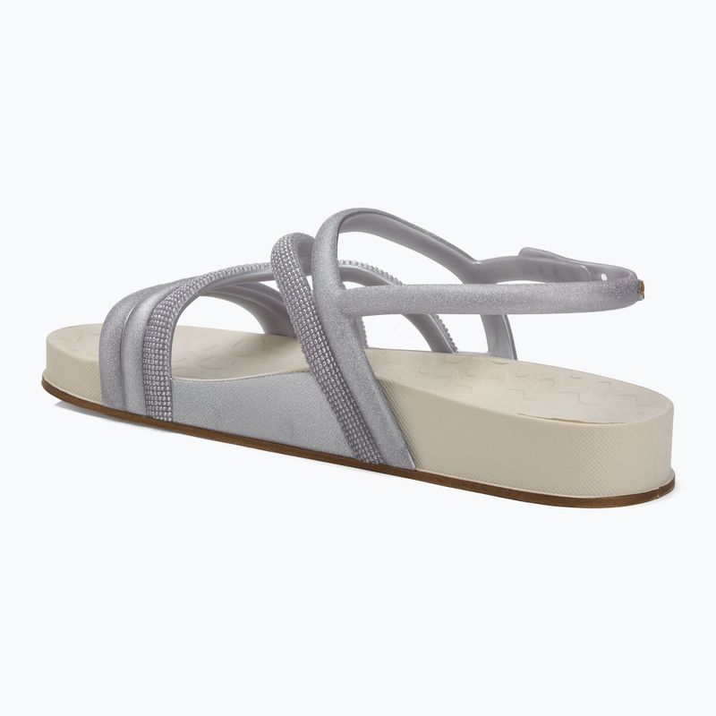 Sandały damskie Ipanema Walk beige/silver/gold 3