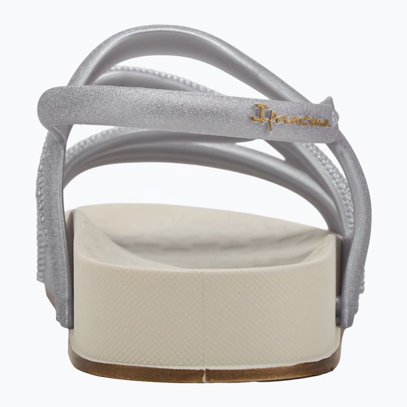 Sandały damskie Ipanema Walk beige/silver/gold 6