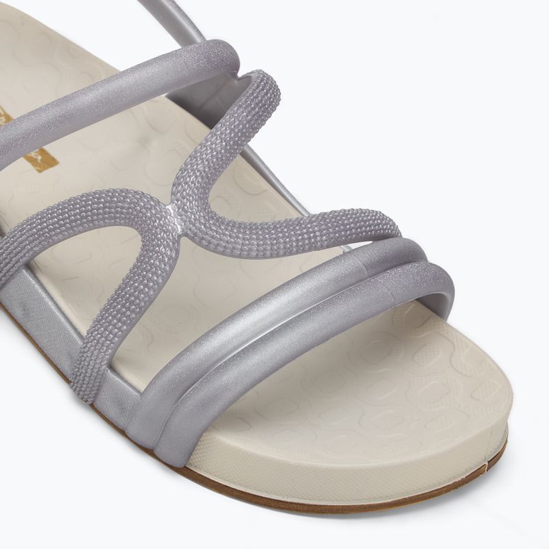 Sandały damskie Ipanema Walk beige/silver/gold 7