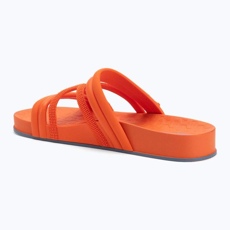 Klapki damskie Ipanema Walk Slide orange/orange/blue 3