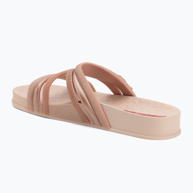 Klapki damskie Ipanema Walk Slide pink/metallic/red 3