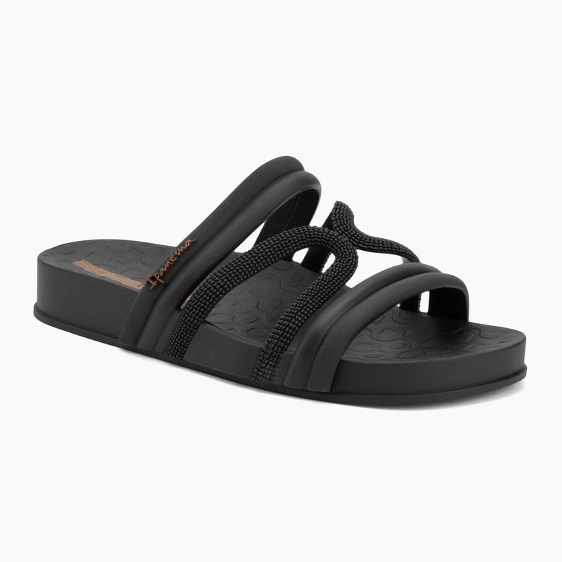 Klapki damskie Ipanema Walk Slide black/black/brown