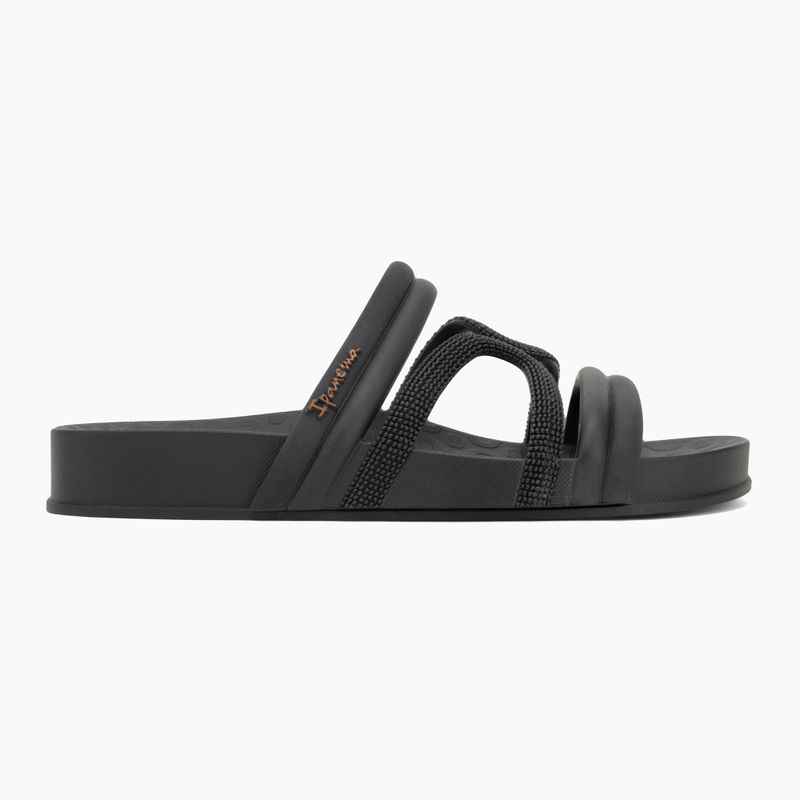 Klapki damskie Ipanema Walk Slide black/black/brown 2