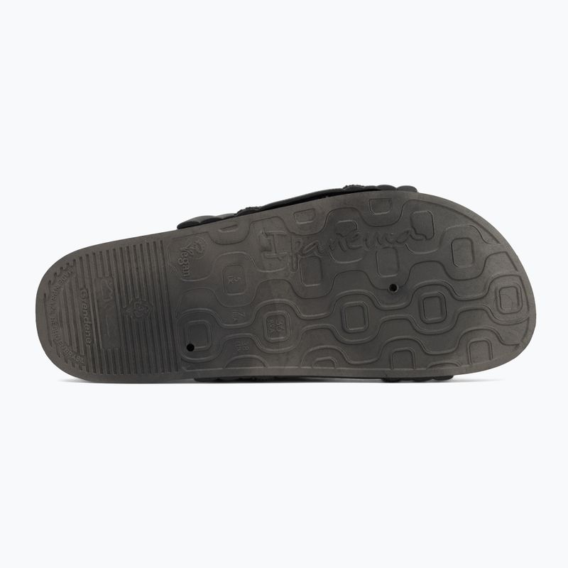 Klapki damskie Ipanema Walk Slide black/black/brown 4