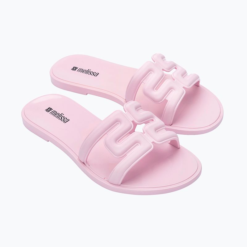 Klapki damskie Melissa M Ad soft pink 3