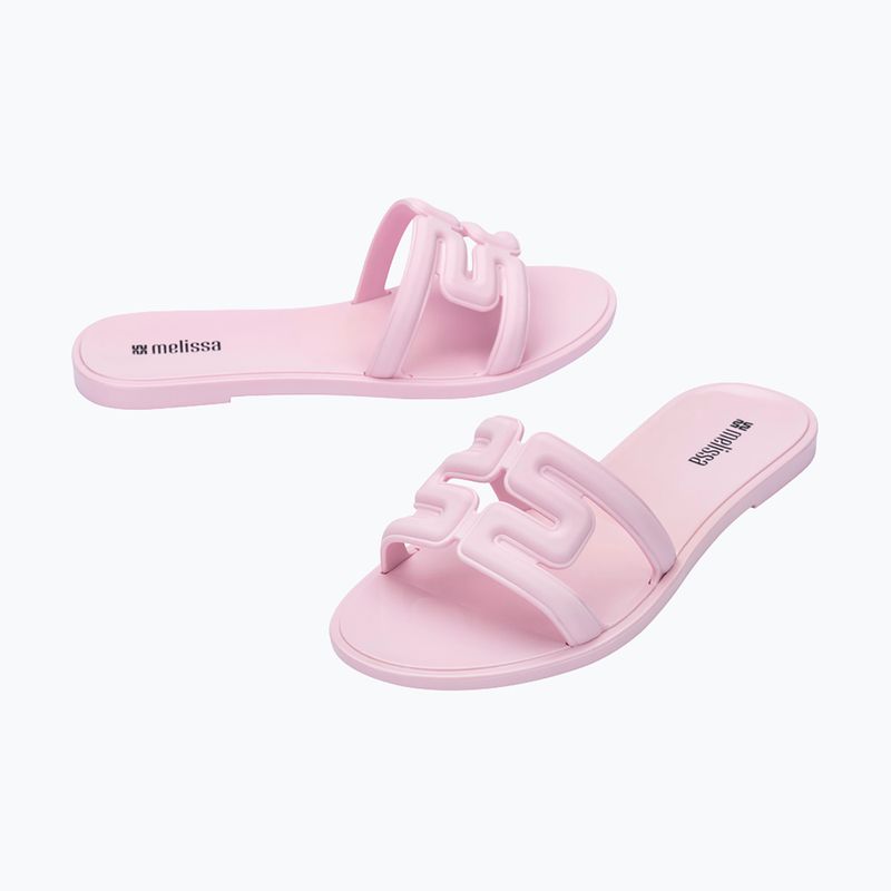 Klapki damskie Melissa M Ad soft pink 4