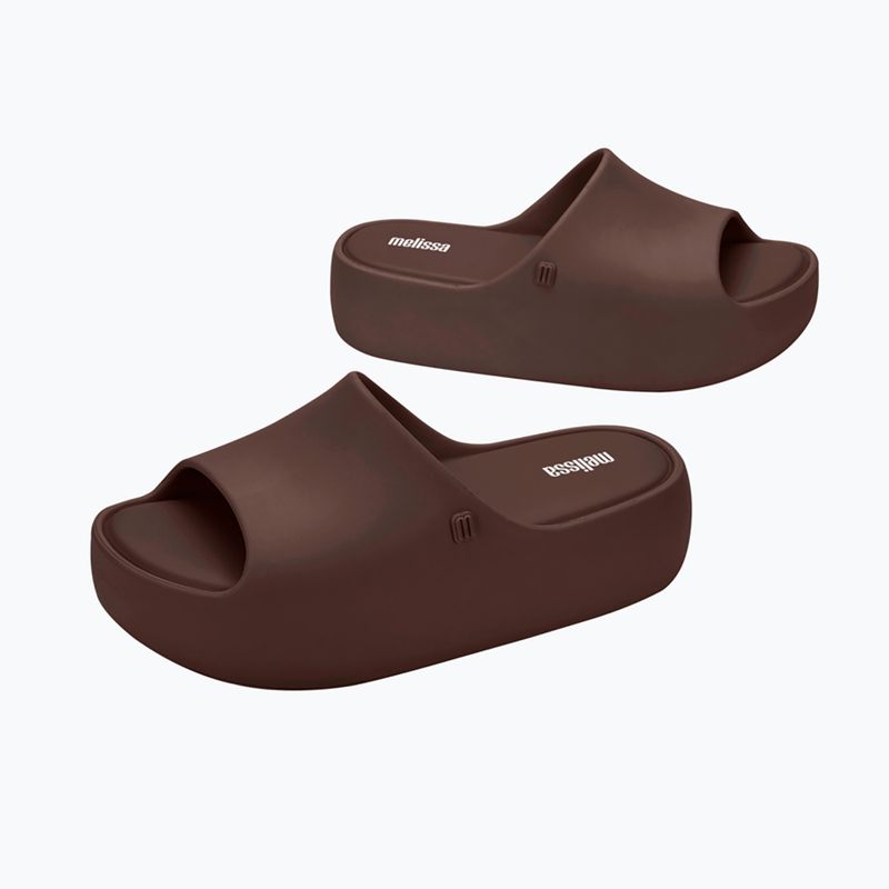 Klapki damskie Melissa Free Platform Ad bronze 4