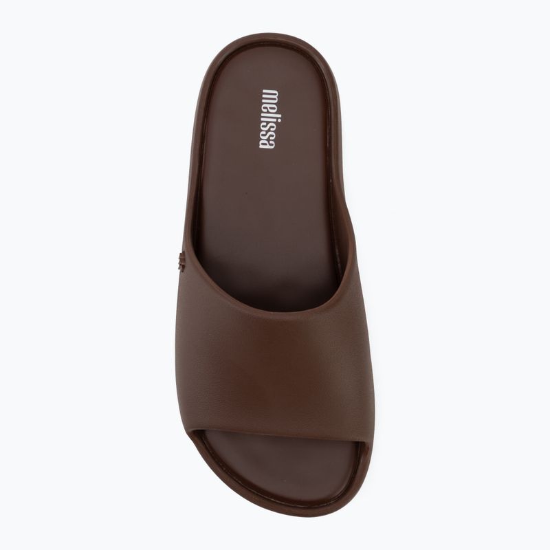 Klapki damskie Melissa Free Platform Ad bronze 5
