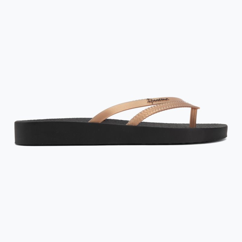 Japonki damskie Ipanema Bossa Soft V black/gold 2
