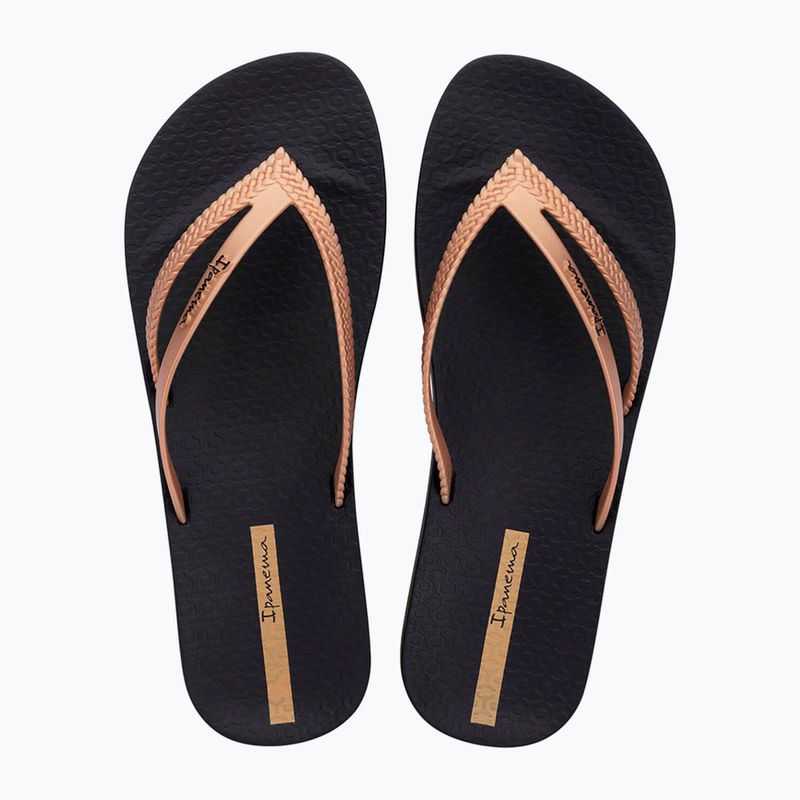 Japonki damskie Ipanema Bossa Soft V black/gold 2