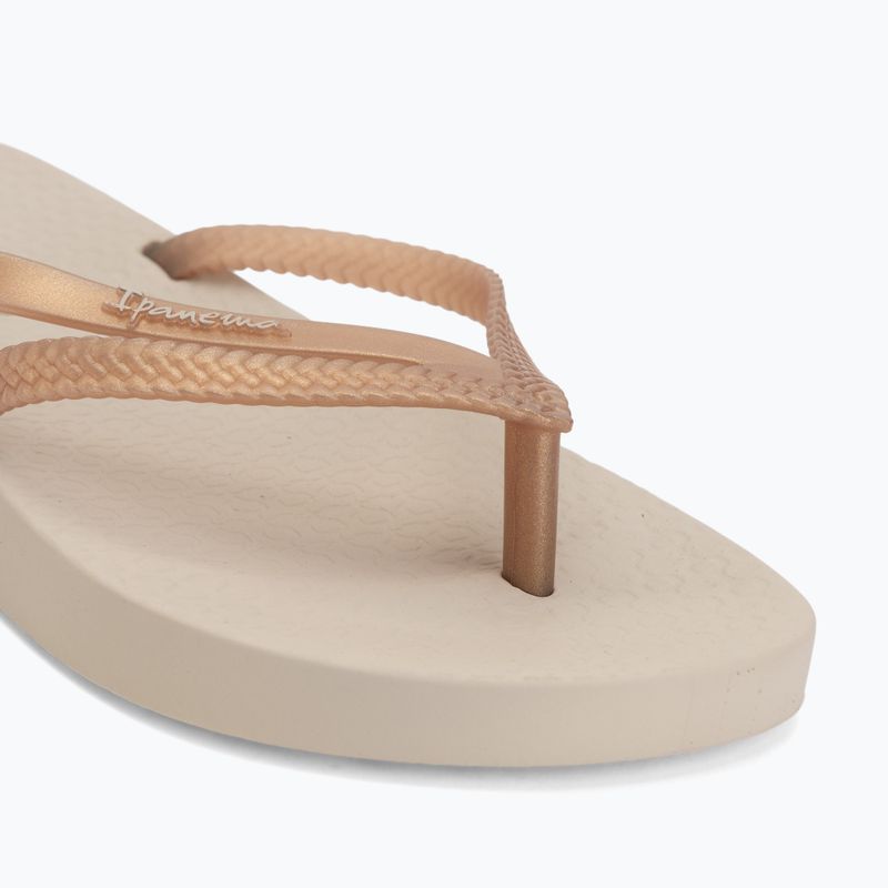 Japonki damskie Ipanema Bossa Soft V beige/gold 7