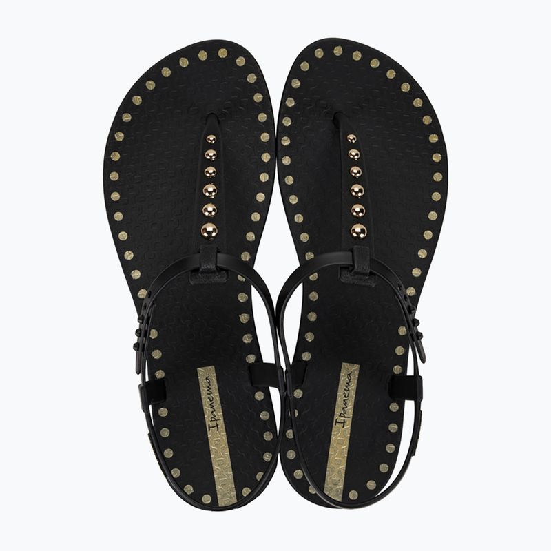 Sandały damskie Ipanema Classic Dots black/black/gold 2