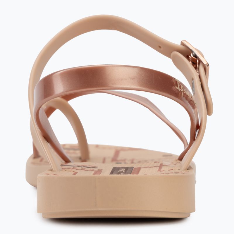 Sandały damskie Ipanema Fashion Sand VIII beige/pink/brown 6