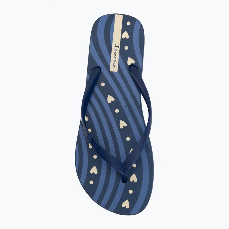 Japonki damskie Ipanema Classica Happy XVIII blue/blue/beige 5