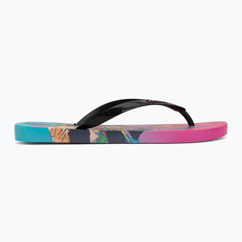 Japonki damskie Ipanema Graffiti V pink/black/blue 2