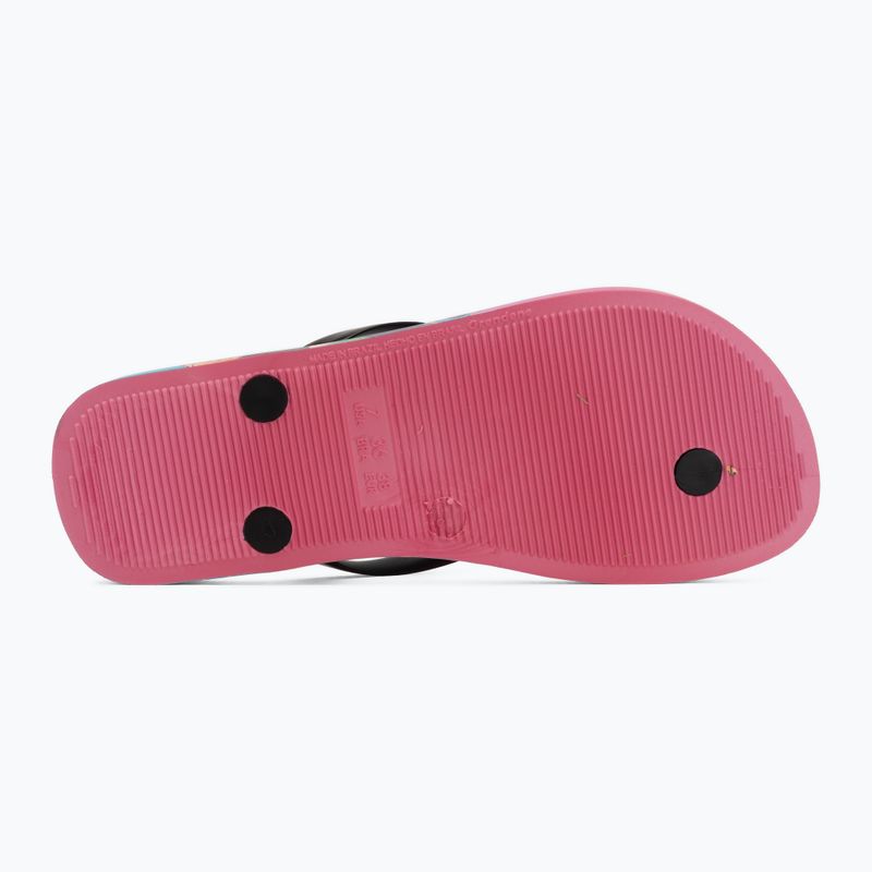 Japonki damskie Ipanema Graffiti V pink/black/blue 4