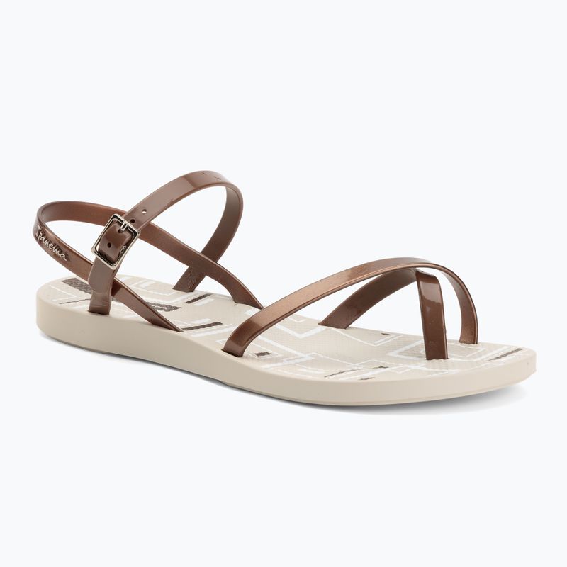 Sandały damskie Ipanema Fashion Sand VIII Beige/Metallic Pink
