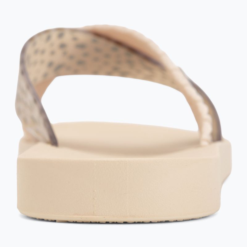 Klapki damskie Ipanema Sense Slide beige/beige/black 6