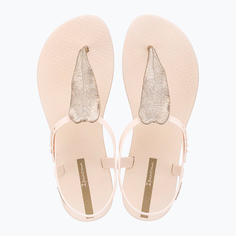 Sandały damskie Ipanema Class Flora beige/gold 2
