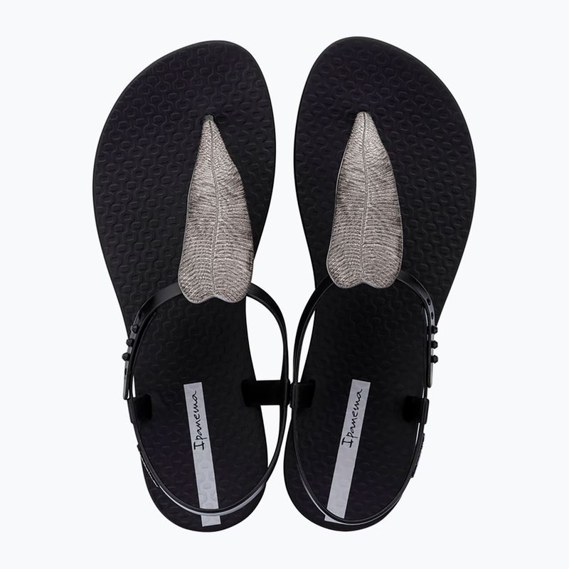 Sandały damskie Ipanema Class Flora black/onix/grey 2