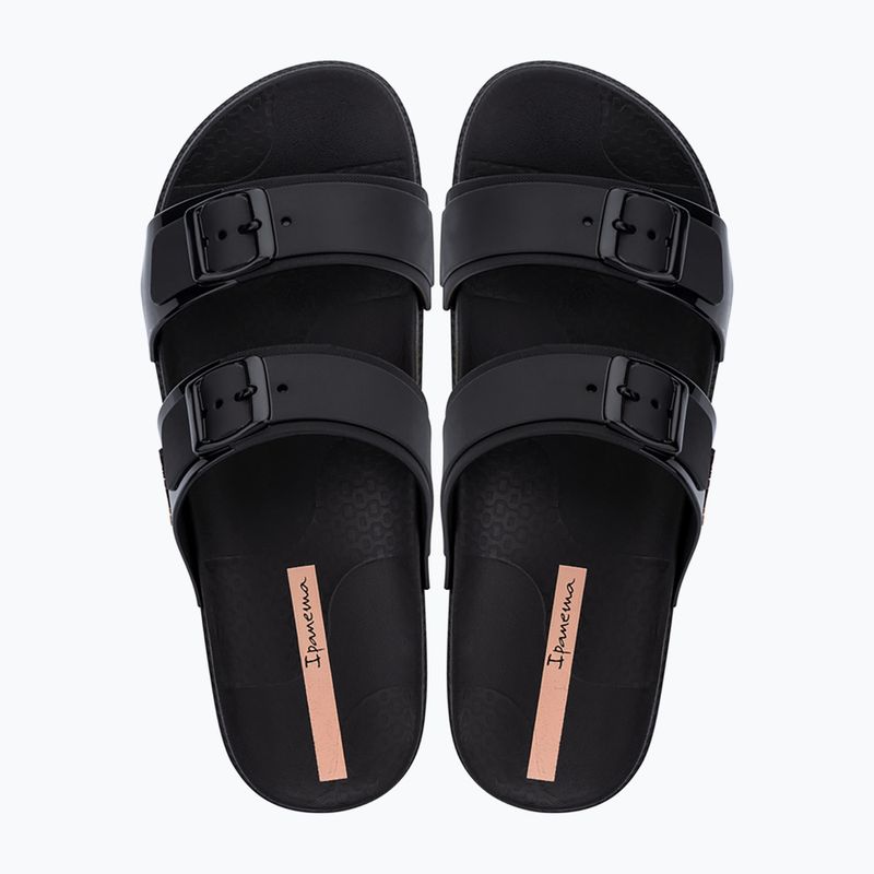 Klapki damskie Ipanema Leme Slide black/beige 3