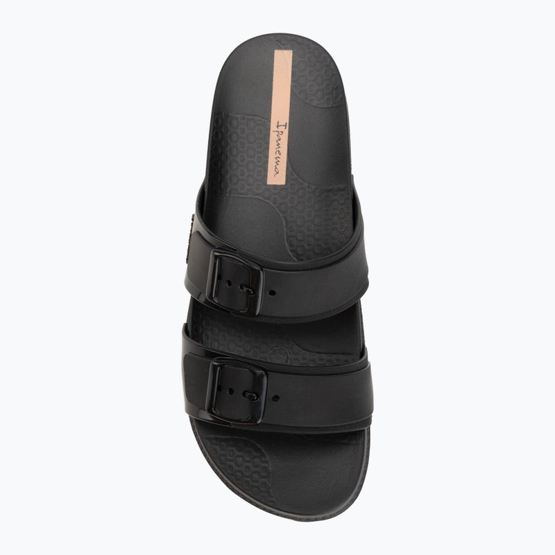 Klapki damskie Ipanema Leme Slide black/beige 5