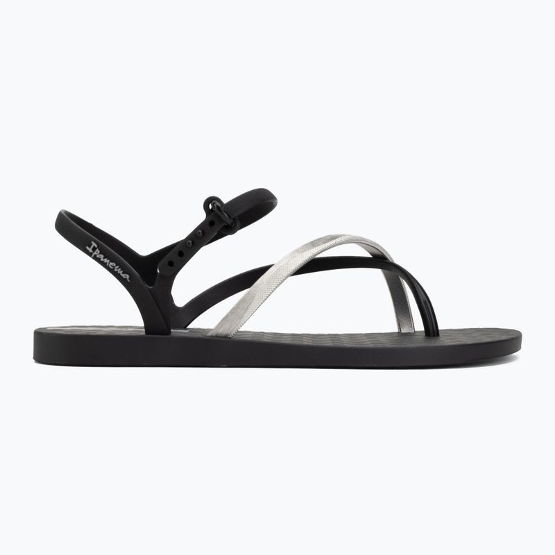 Sandały damskie Ipanema Elegant black/silver 2