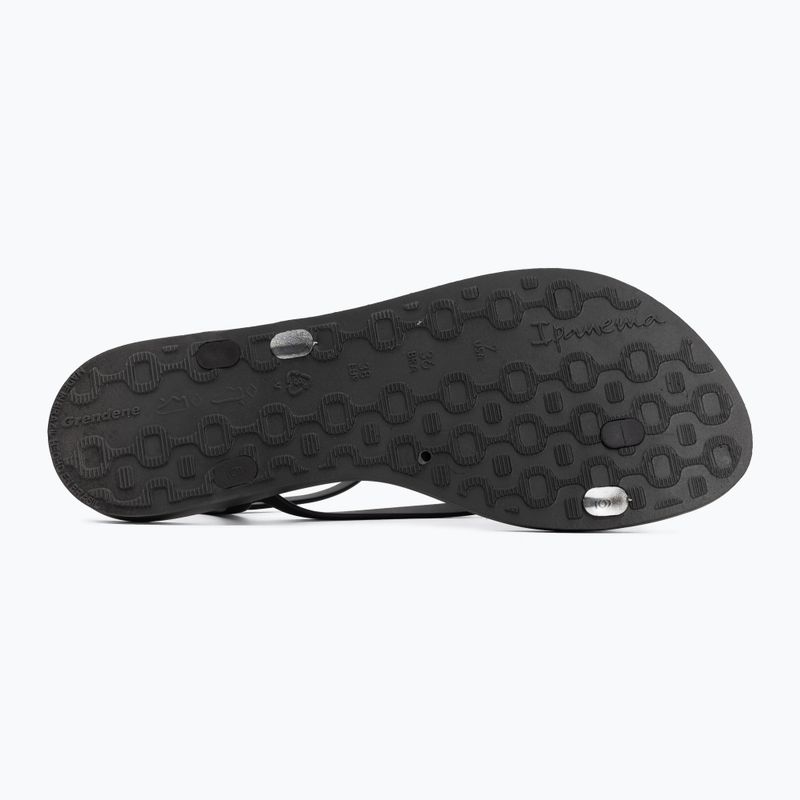 Sandały damskie Ipanema Elegant black/silver 4