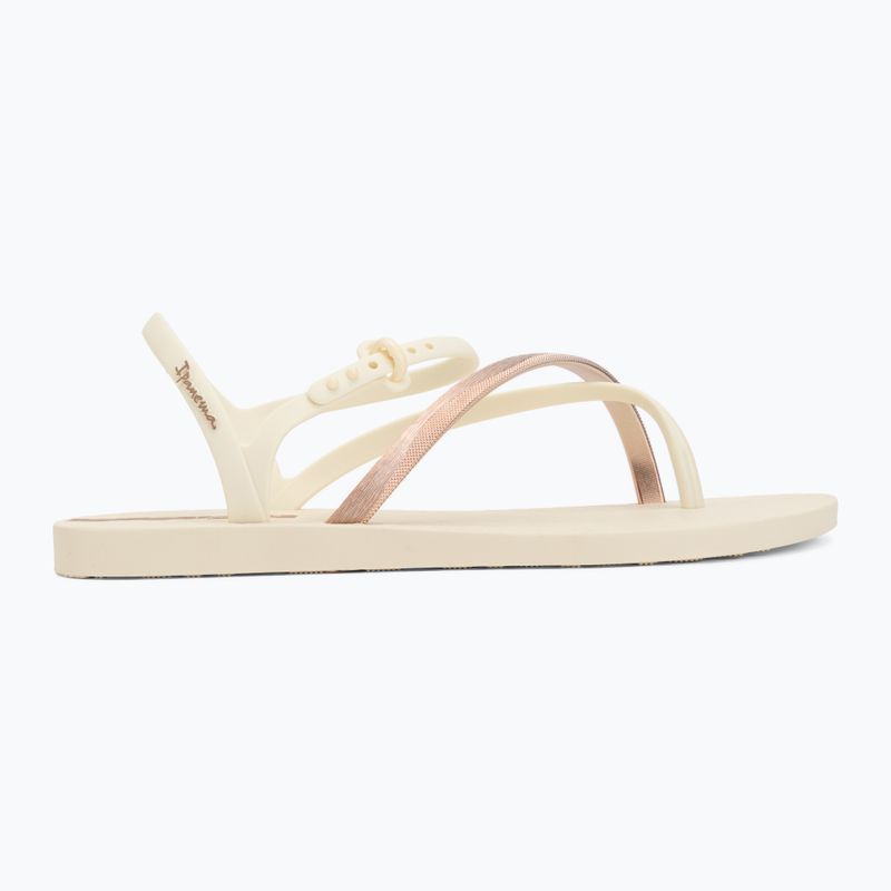 Sandały damskie Ipanema Elegant beige/gold pink 2
