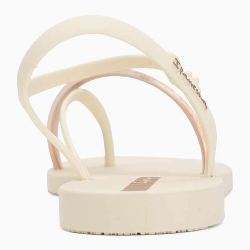 Sandały damskie Ipanema Elegant beige/gold pink 6