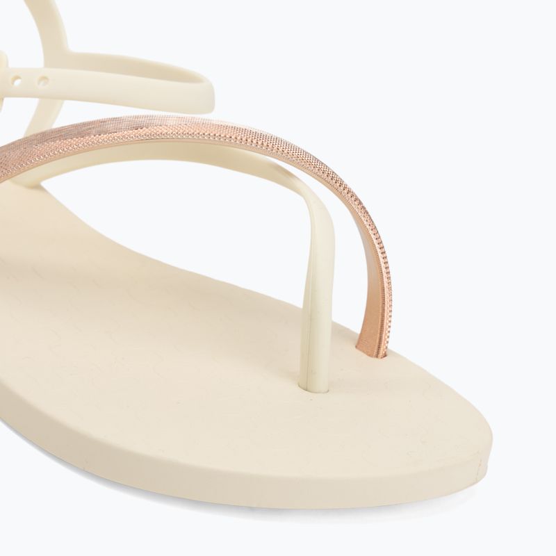 Sandały damskie Ipanema Elegant beige/gold pink 7