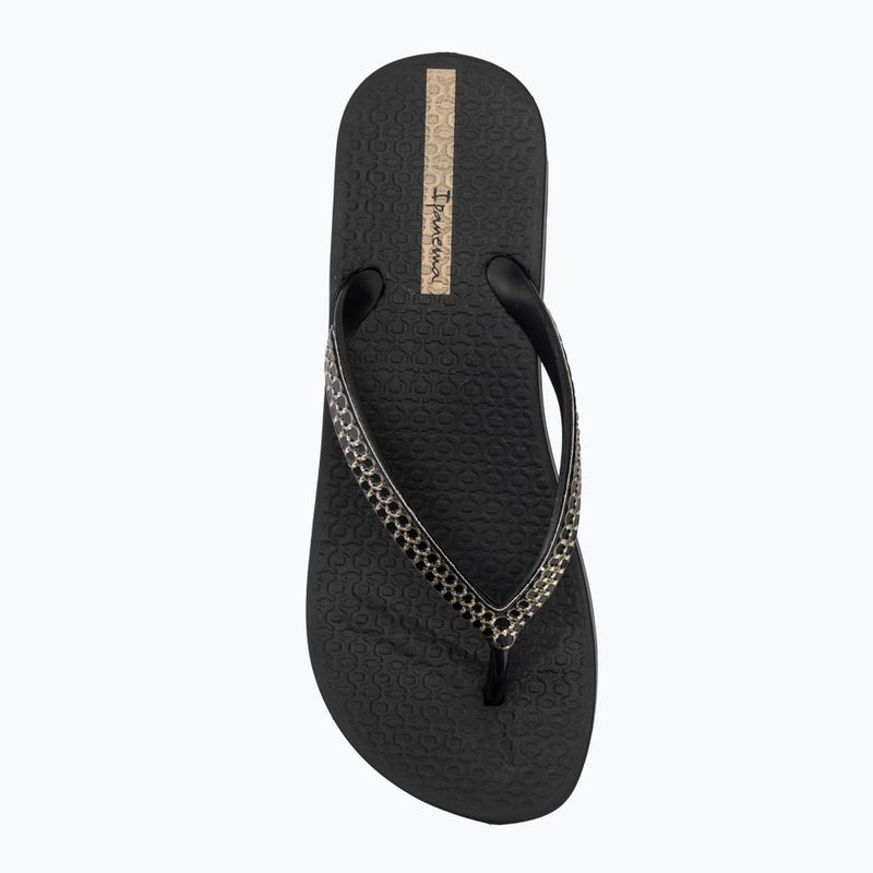 Japonki damskie Ipanema Mesh XI Plat black/black/gold 5