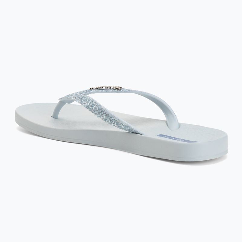 Japonki damskie Ipanema Anatomica Lolita light blue/glitter blue 3