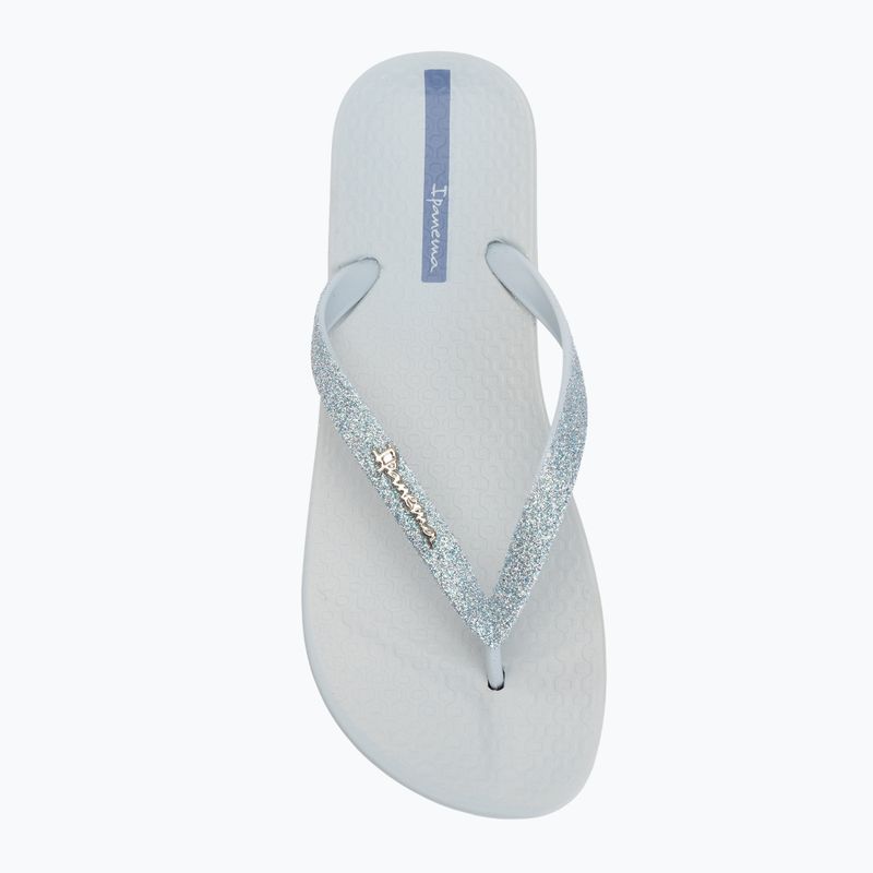 Japonki damskie Ipanema Anatomica Lolita light blue/glitter blue 5
