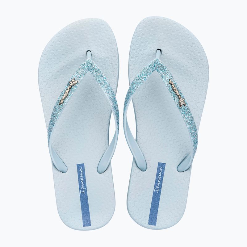 Japonki damskie Ipanema Anatomica Lolita light blue/glitter blue 2