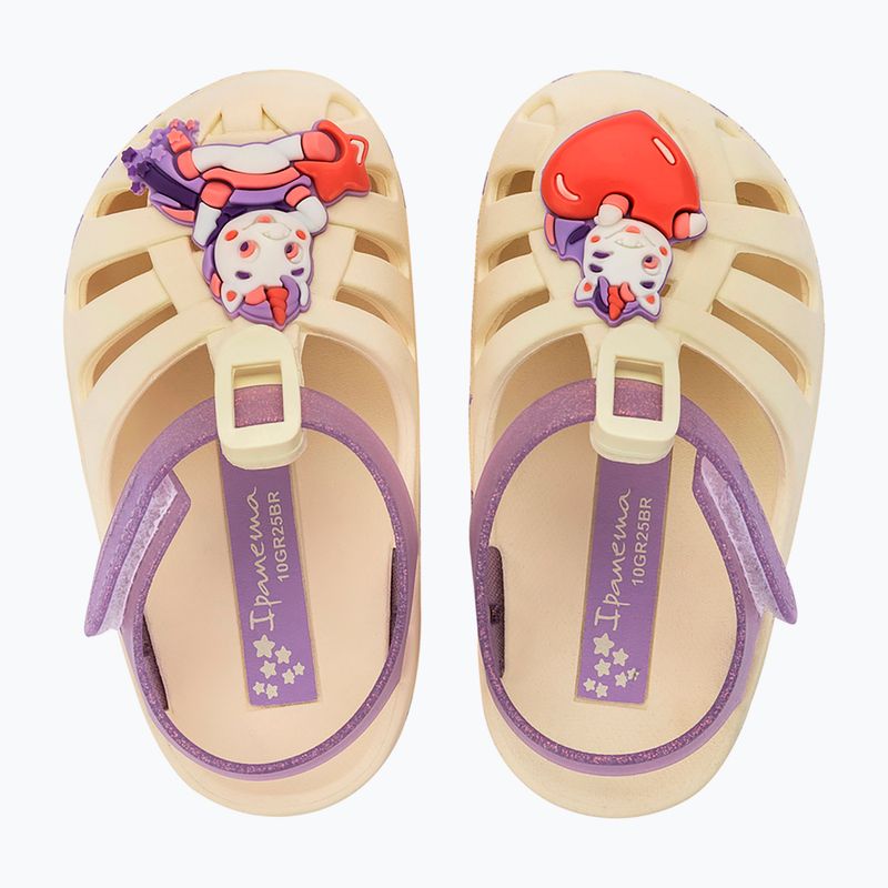 Sandały dziecięce Ipanema Summer XVI beige/lilac 2