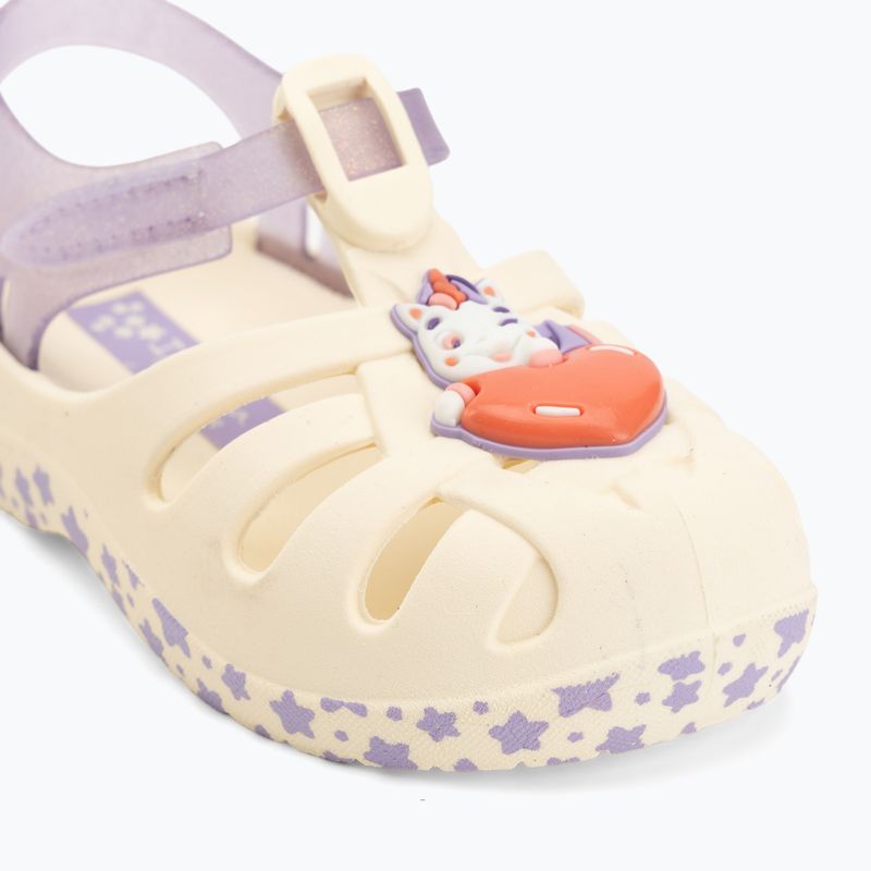 Sandały dziecięce Ipanema Summer XVI beige/lilac 7