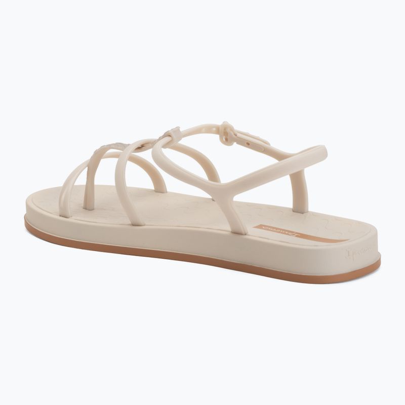 Sandały damskie Ipanema Drip Intense beige/brown 3