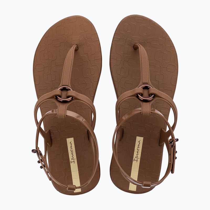 Sandały damskie Ipanema Atena brown/yellow 2