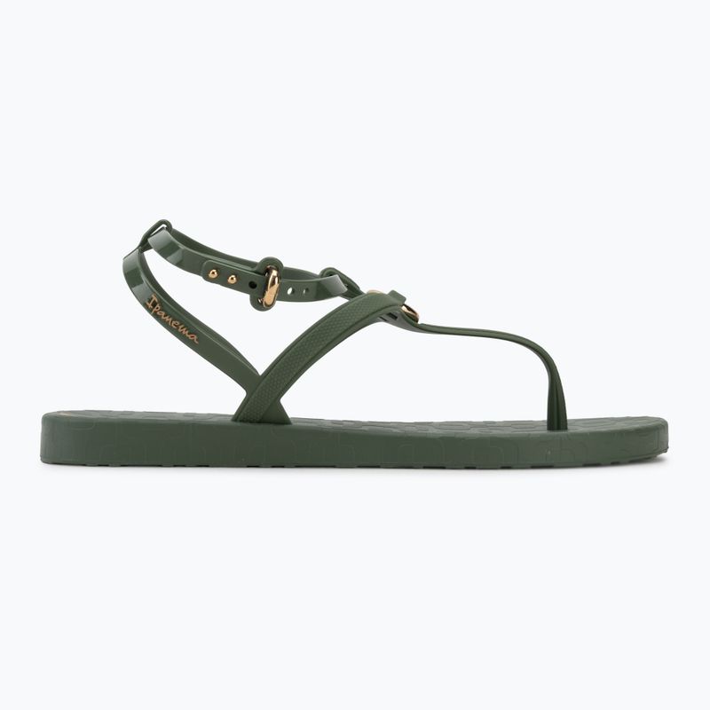 Sandały damskie Ipanema Atena green/beige 2