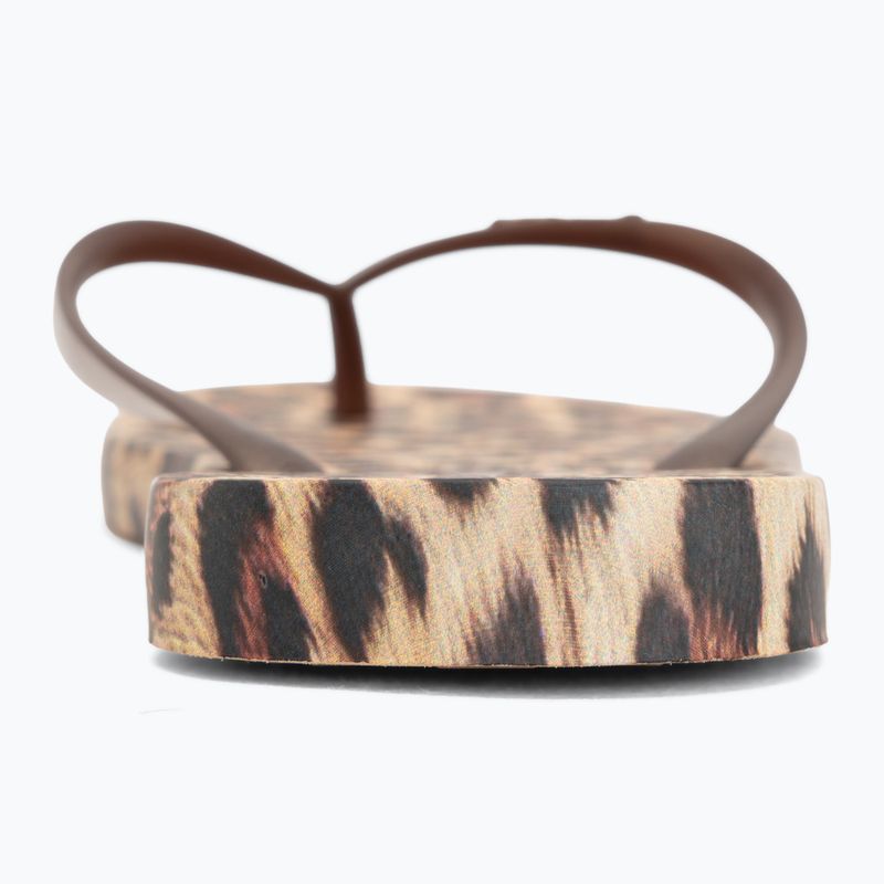 Japonki damskie Ipanema Animal Print beige/bronze/bronze 6