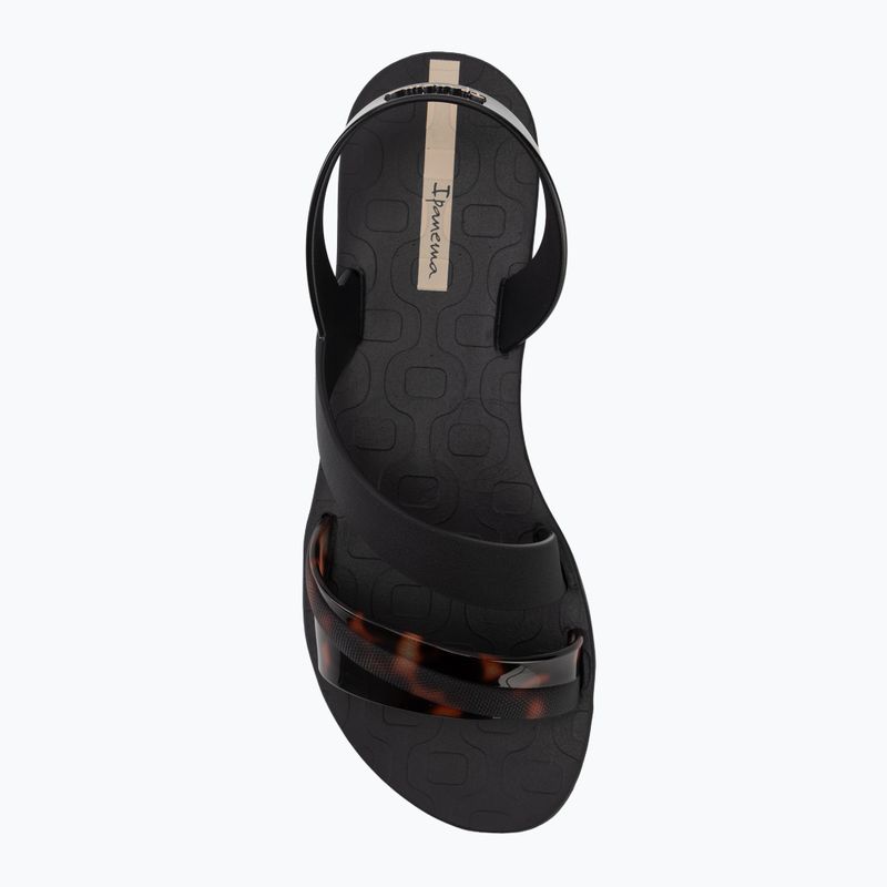 Sandały damskie Ipanema Vibrant Sand black/turtle/beige 5