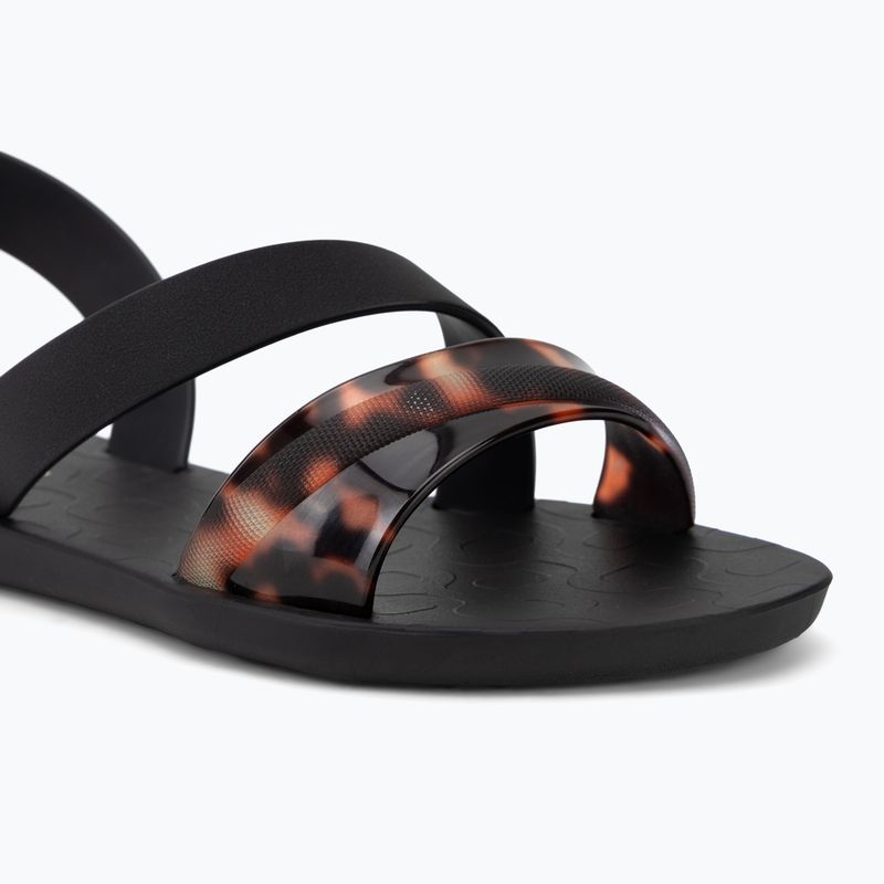 Sandały damskie Ipanema Vibrant Sand black/turtle/beige 7