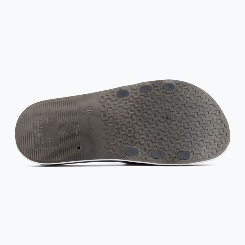 Klapki damskie Ipanema Sporty grey/orange grey 4