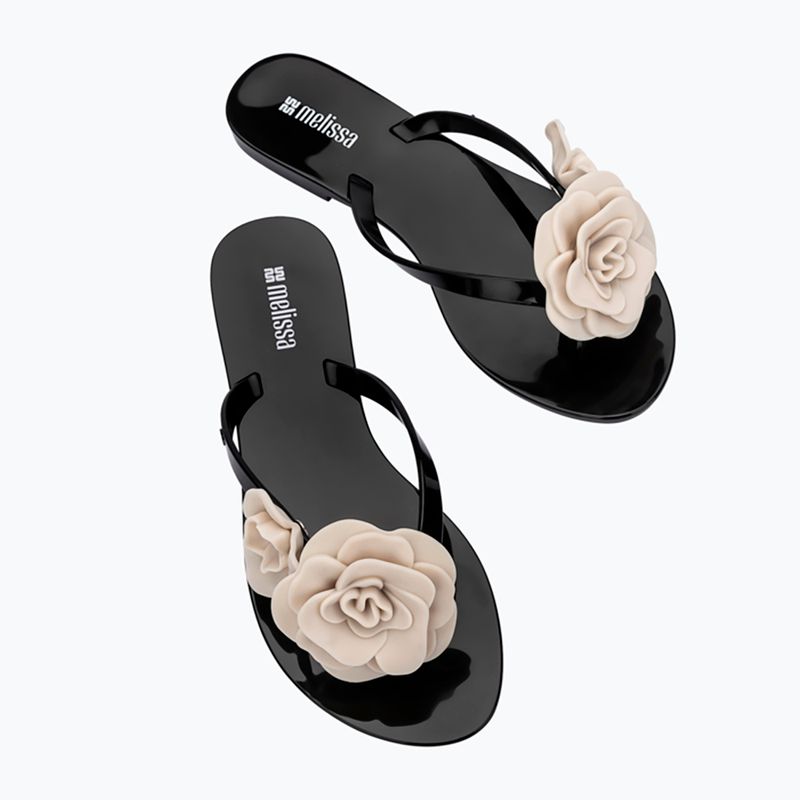 Japonki damskie Melissa Harmonic Petals Ad black/beige 5