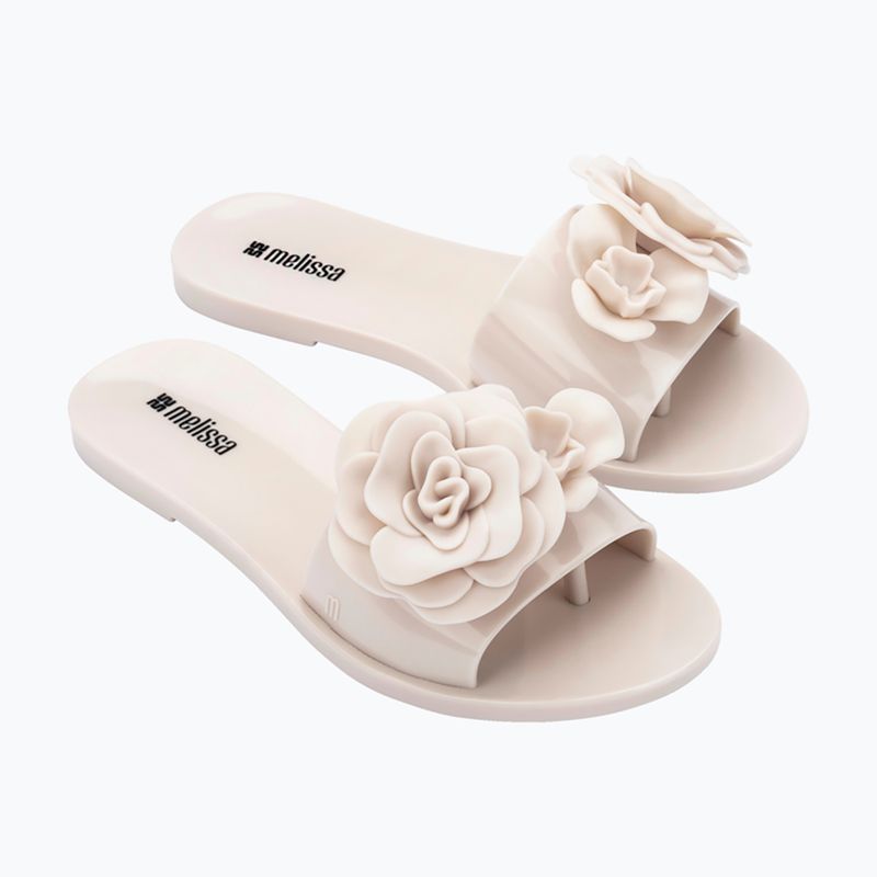 Klapki damskie Melissa Babe Petals Ad beige 3